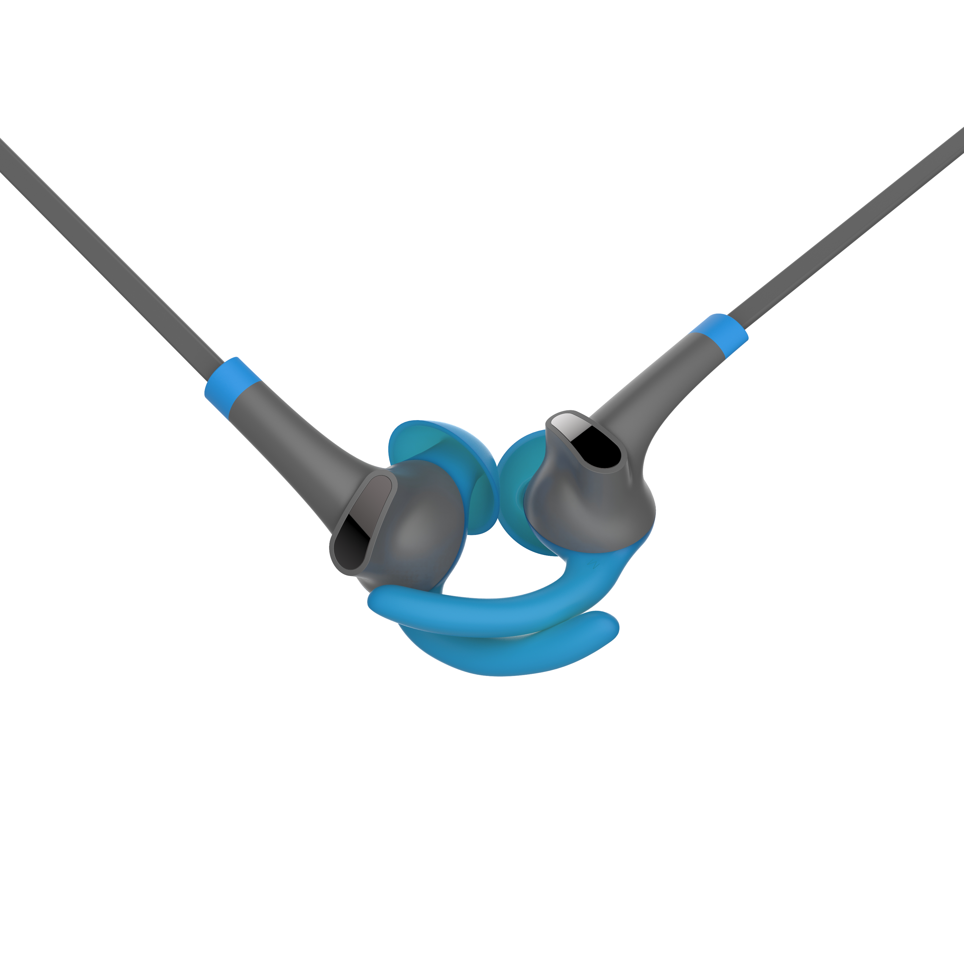 سماعات موفيت أم ١ أس أزرق سبورت داخل الأذن مع ميكروفونات