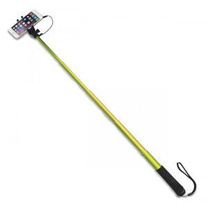 Puro Selfie Monopod 83cm Green with 35mm Cable Jack