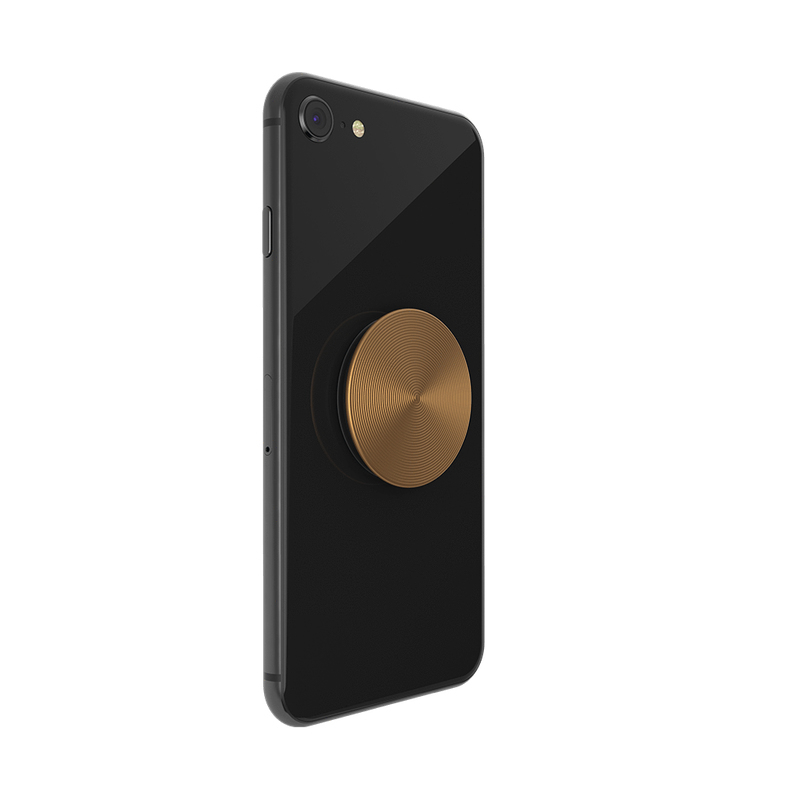 PopSockets Twist Aura Gold Aluminum PopGrip for Smartphones