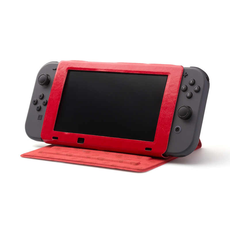 PowerA Super Mario Flip case Nintendo Red, White