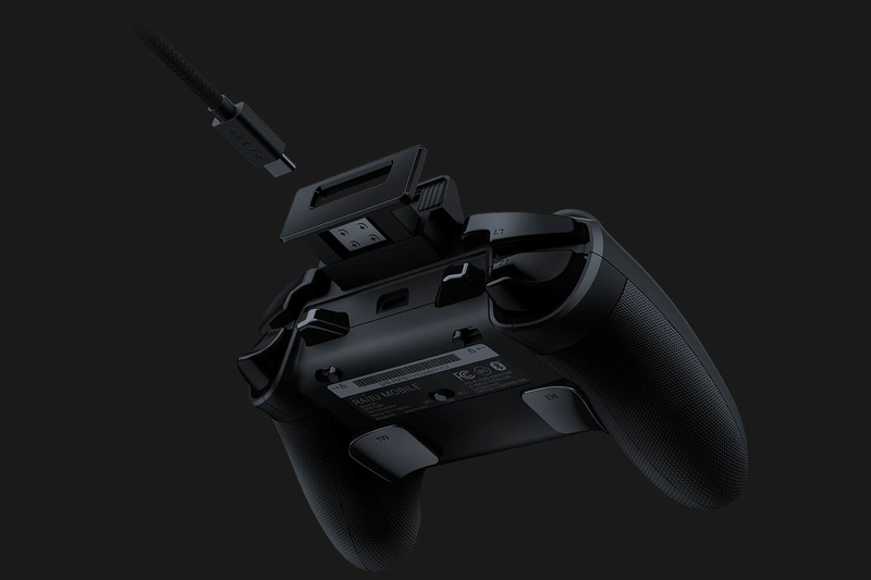 ذراع الألعاب Razer Raiju المتنقل لأجهزة الكمبيوتر الشخصي/ نظام أندرويد باللون الأسود