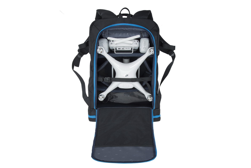 Rivacase 7890 Black Drone Backpack Large for Laptop up to 16-Inch