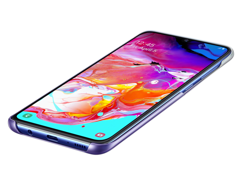 Samsung Gradation Cover Violet for Galaxy A70