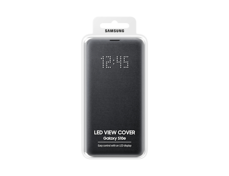 Samsung B0 LED View Cover Black for Galaxy S10E