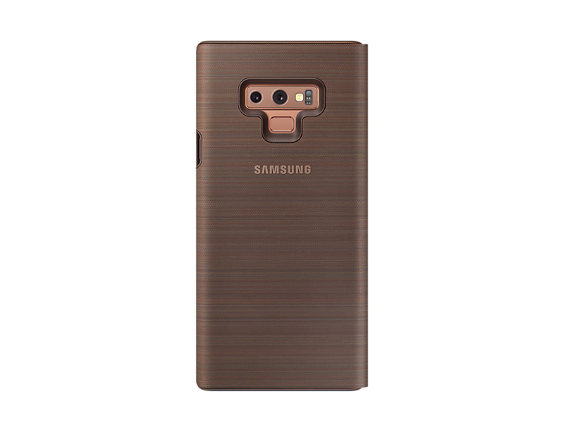 Samsung LED View Cover for Galaxy Note 9 Brown