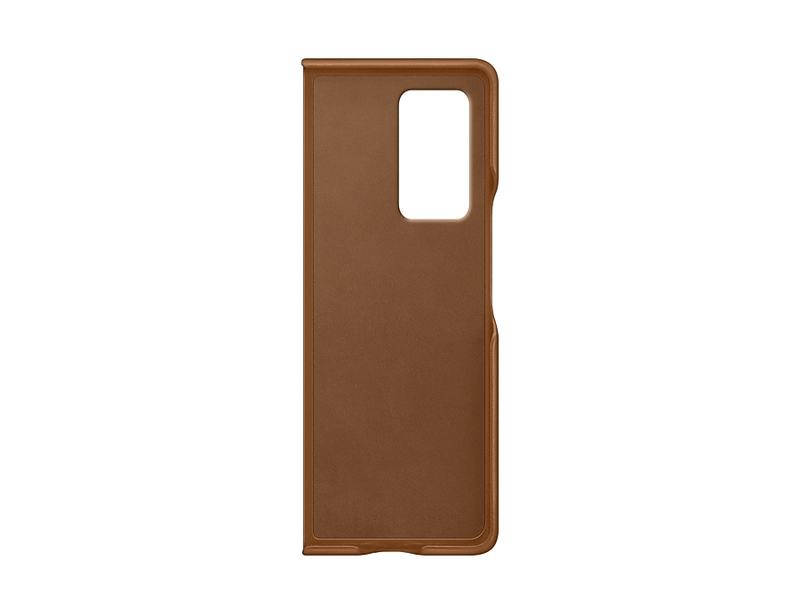 Samsung Leather Cover Brown for Galaxy Z Fold 2
