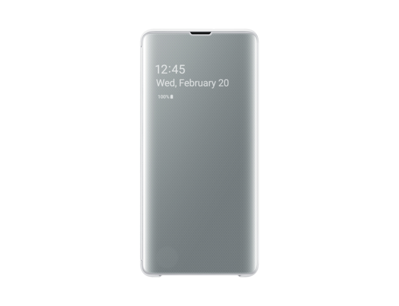Samsung B2 Clear View Cover White for Galaxy S10+