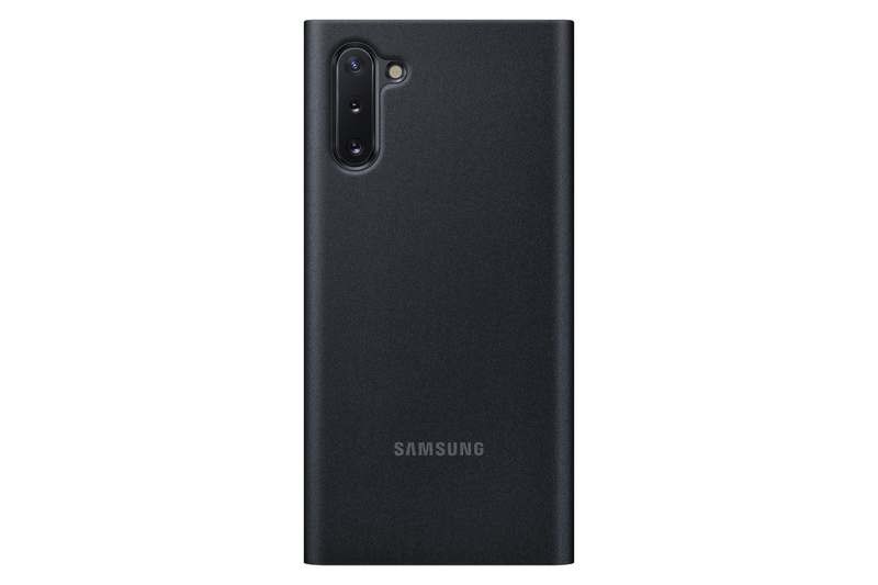 Samsung Clear View Cover Black for Galaxy Note 10