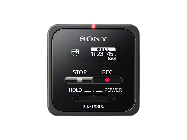 Sony Digital Voice Recorder with Remote Black