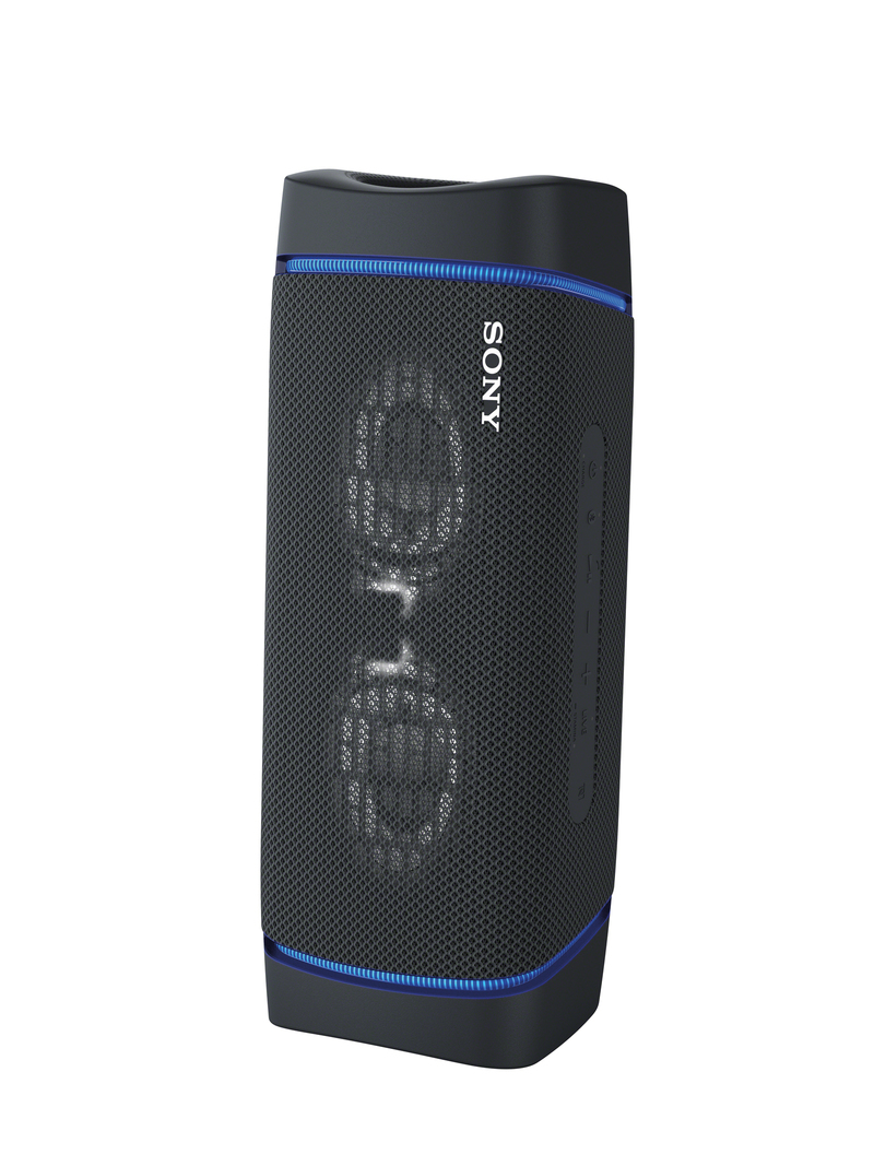 مكبر الصوت Sony XB33 المتين بالبلوتوث للحفلات باللون الأسود