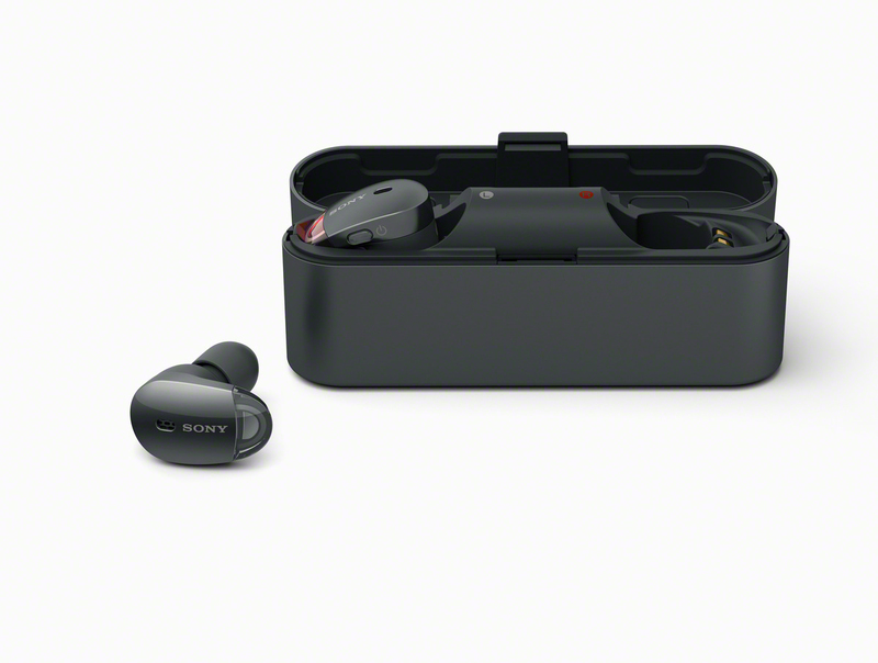 Sony WF-1000X Black True Wireless Noise Cancelling Earphones