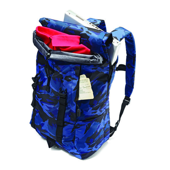 Speck Rockhound Oss Backpack Blue Painted Camo Fits Laptop Upto 15 Inch