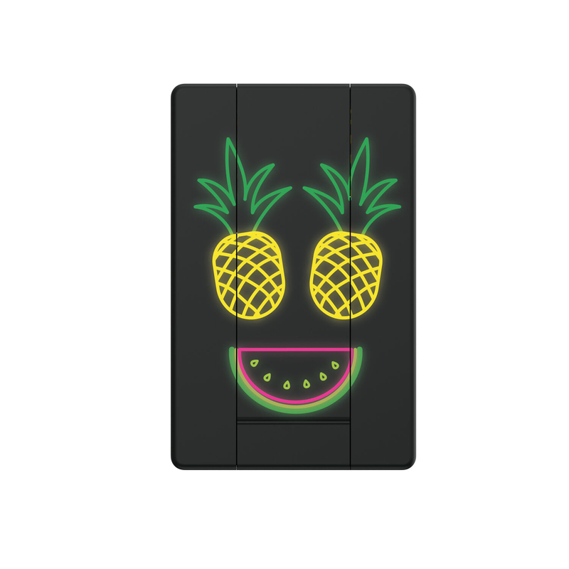 Speck GrabTab Neon Nights Collection Pineapple Face
