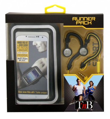 Tnb Runner Pack Sport Pack With Armband + Earphones