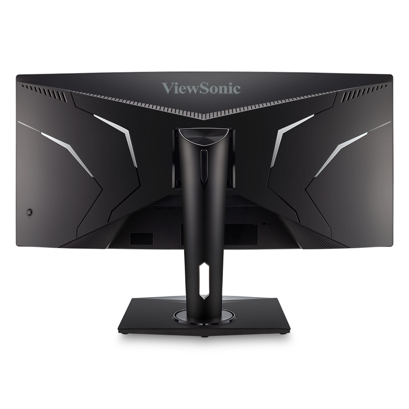 شاشة الألعاب Viewsonic XG350R-C قياس 35 بوصة بدقة UWQHD/ ومعدل التحديث 100 بألوان RGB منحنية