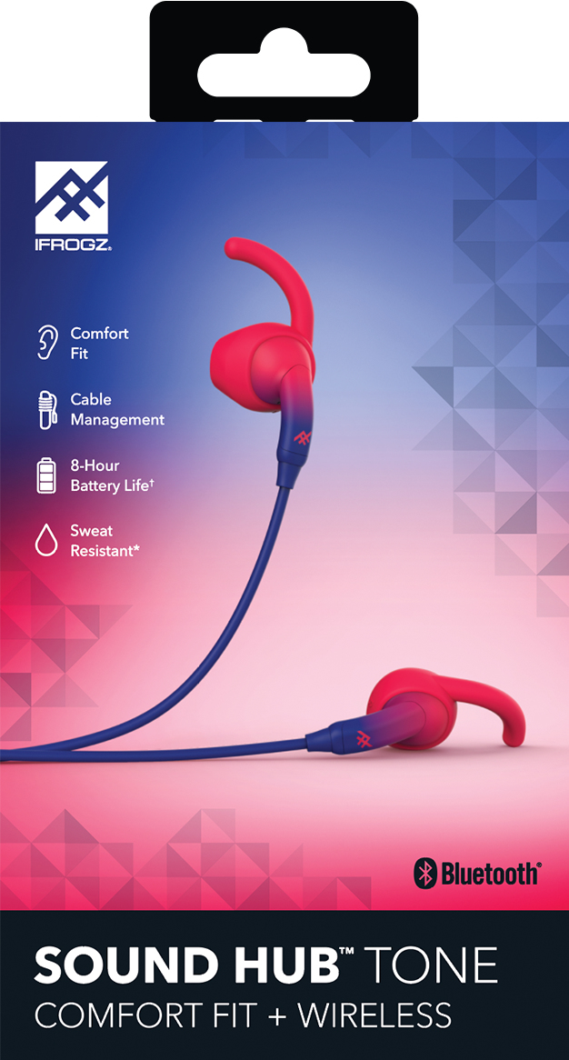 ifrogz 304001832 mobile headset Binaural In-ear Navy,Red